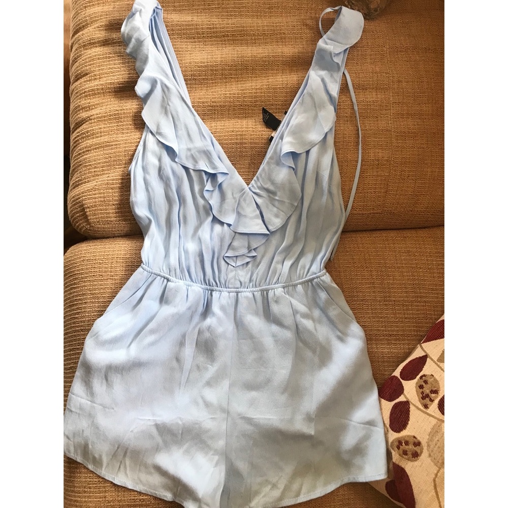 Light blue romper